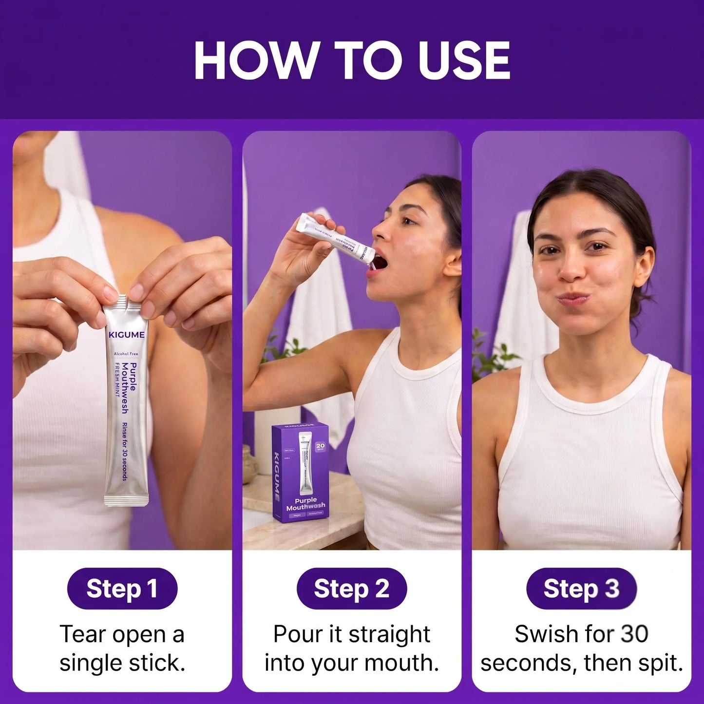 Kigume™ Purple Mouthwash